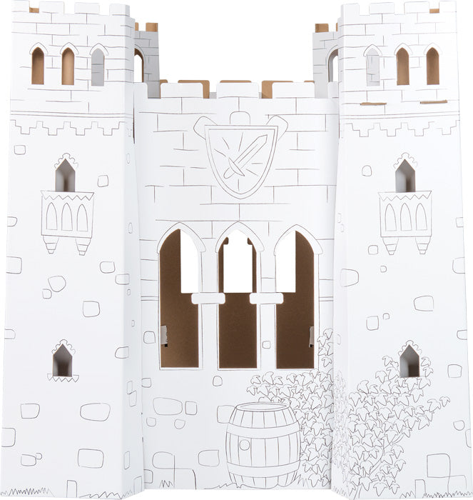Castle hotsell cardboard playhouse