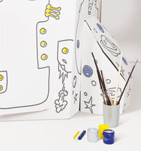 Load image into Gallery viewer, Rocket Cardboard Playhouse by small foot