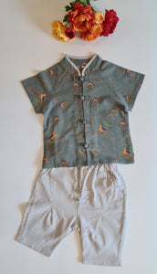 Classic Sparrows Boys Set (Olive)
