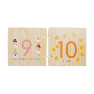 Counting Numbers Wooden Book