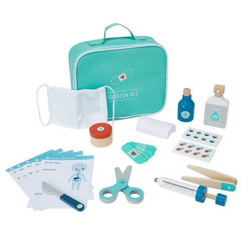 Wooden Surgeon Kit