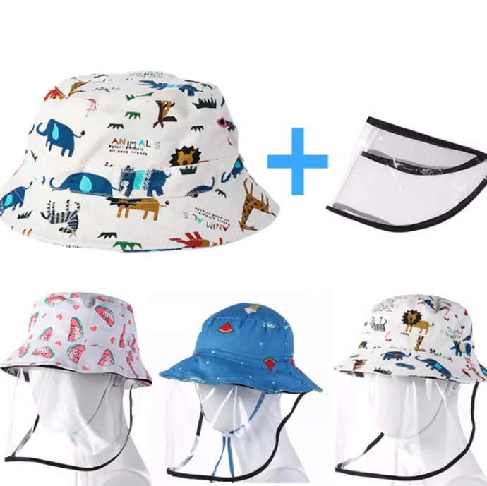 Protective Bucket Hat & Shield