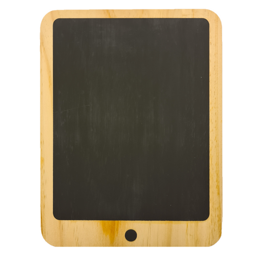 Wooden iPad Chalkboard