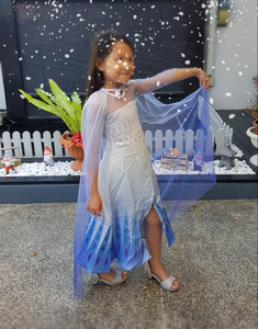 Elsa Snow Queen Gown (Inspired)