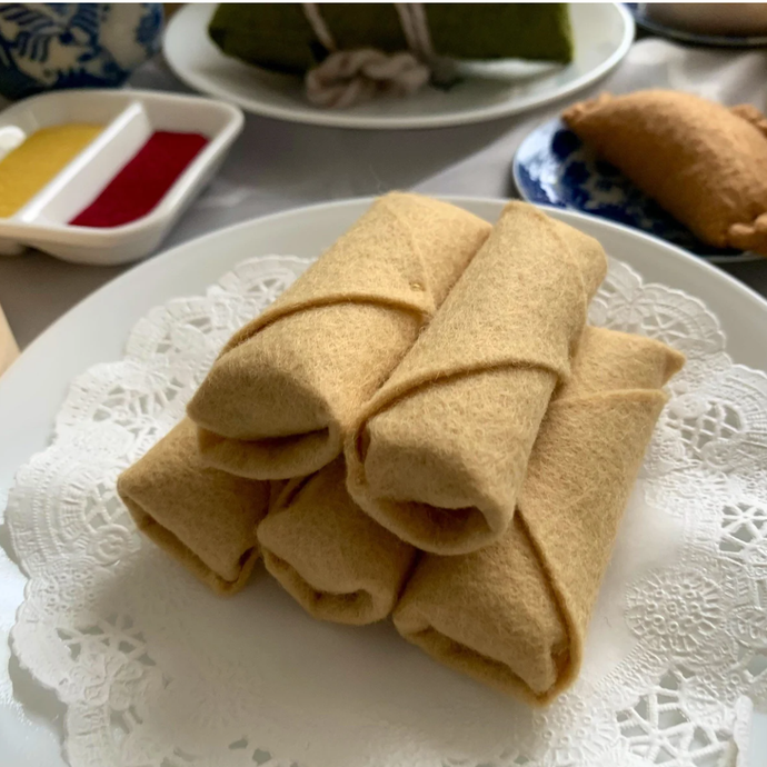 Felt Dim Sum - Spring Roll Set