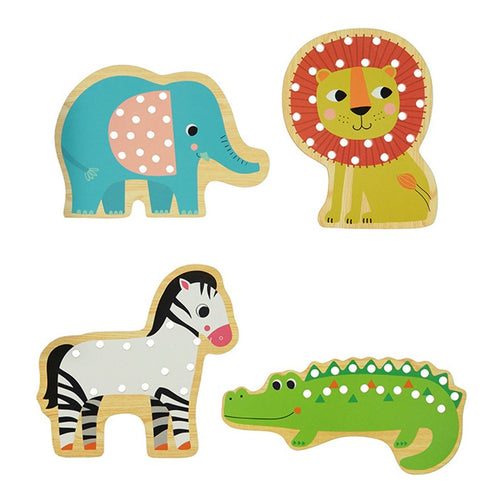 Wooden Lacing Kit (Safari)