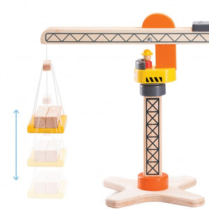 Wooden Tower Crane (Wonderworld)